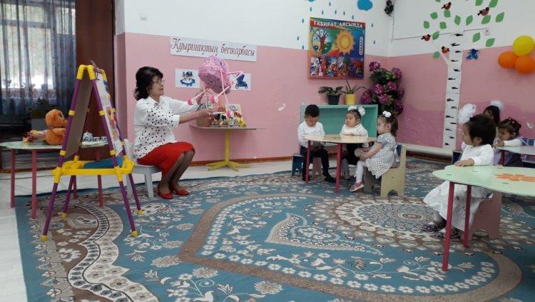 Ашық оқу қызметі: "Қуыршақтың бесікарбасы"